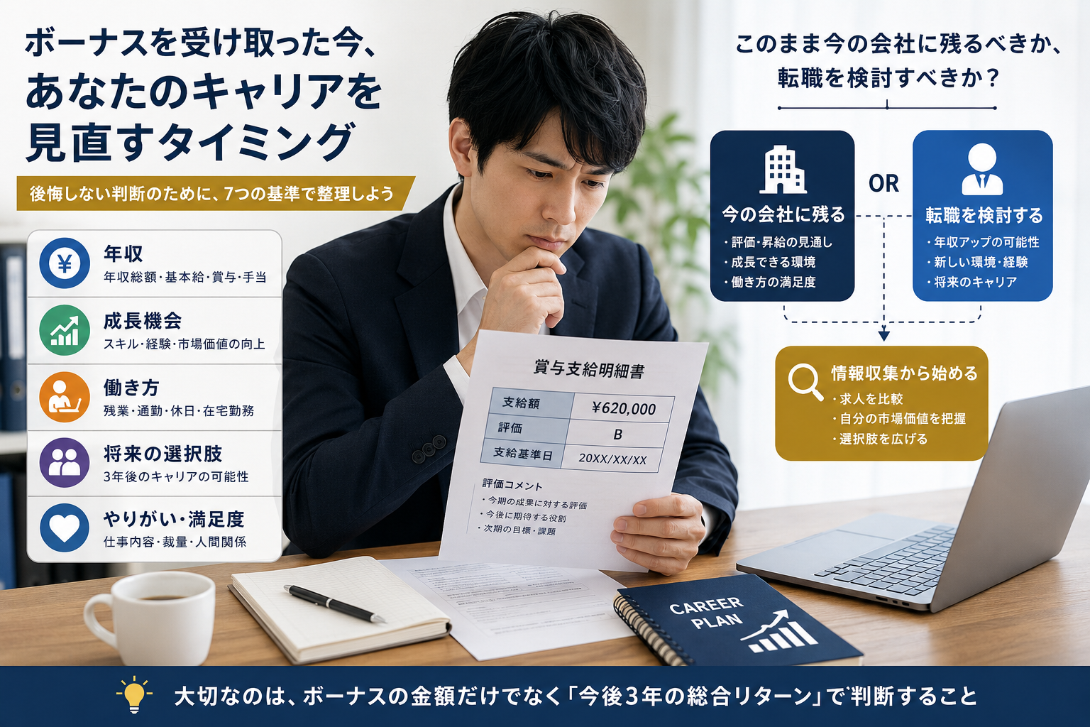 キャリア選択の重要な瞬間