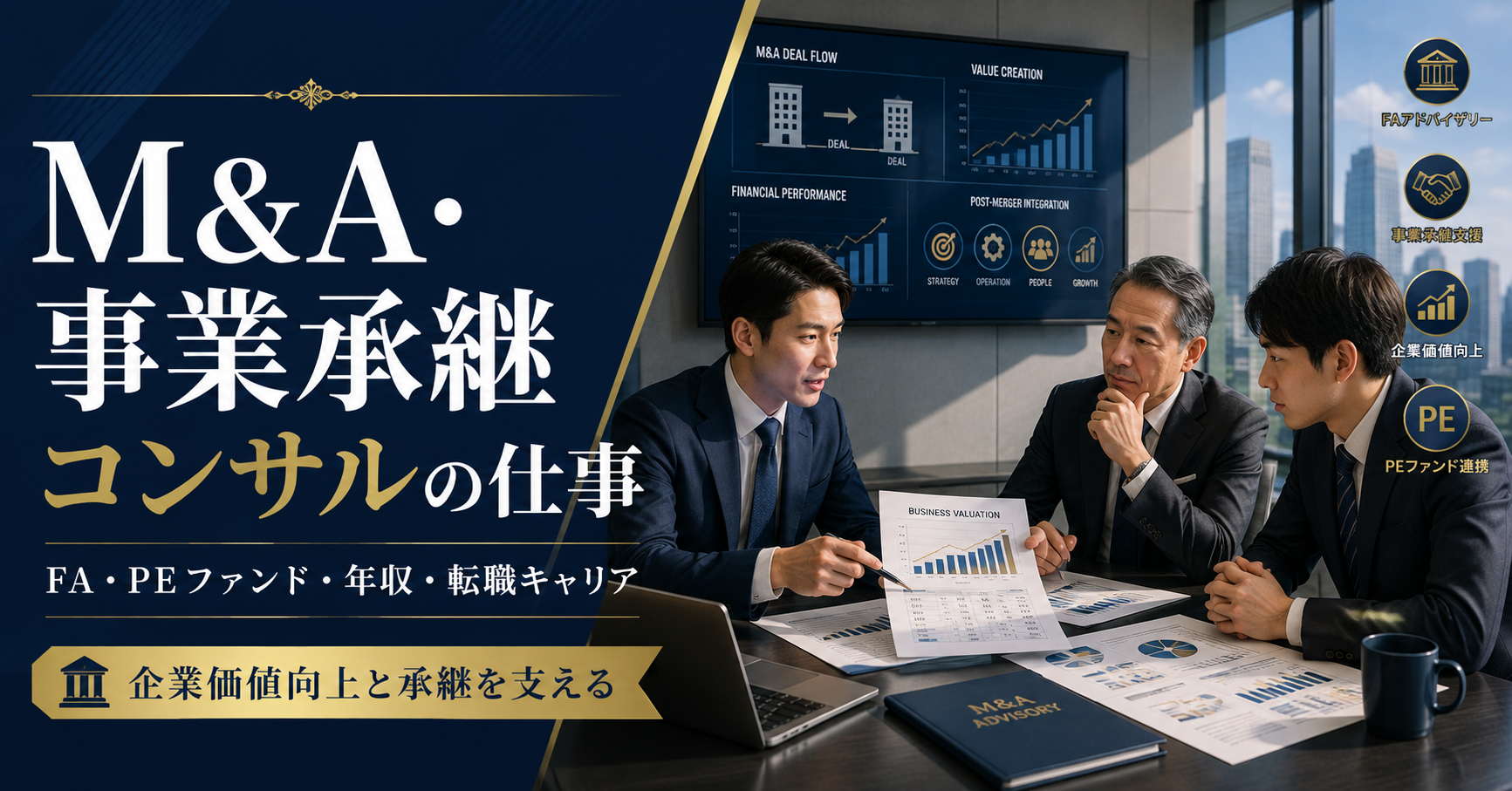 M&A事業承継コンサル