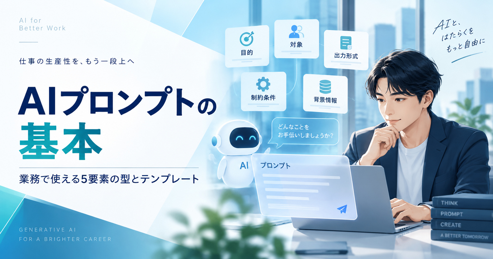 仕事を変えるAIプロンプトの基本